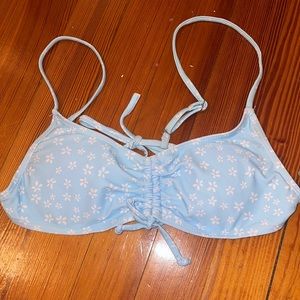floral bikini top